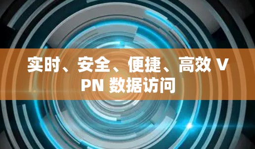 实时、安全、便捷、高效 VPN 数据访问