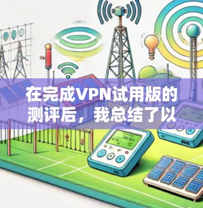 在完成VPN试用版的测评后,我总结了以下几点 在完成VPN试用版的测评后,我总结了以下几点