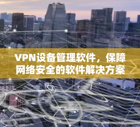 VPN设备管理软件,保障网络安全的软件解决方案 VPN设备管理软件,保障网络安全的软件解决方案