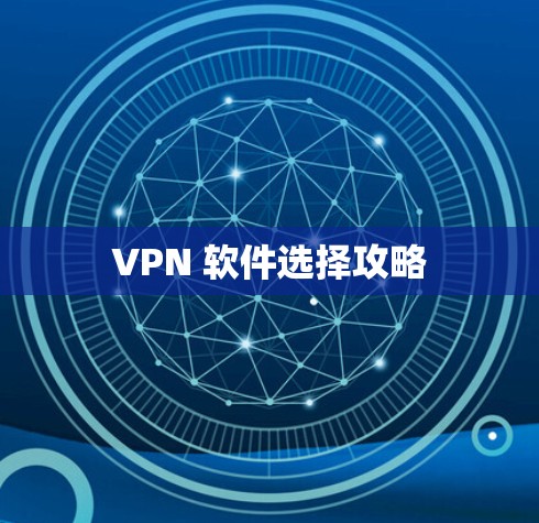VPN 软件选择攻略 VPN 软件选择攻略