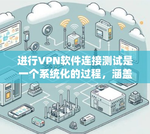 进行VPN软件连接测试是一个系统化的过程,涵盖了多个步骤和技能。以下是一个结构化的指南,帮助您系统地进行测试 进行VPN软件连接测试是一个系统化的过程,涵盖了多个步骤和技能。以下是一个结构化的指南,帮助您系统地进行测试