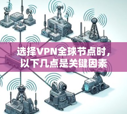 选择VPN全球节点时,以下几点是关键因素 选择VPN全球节点时,以下几点是关键因素