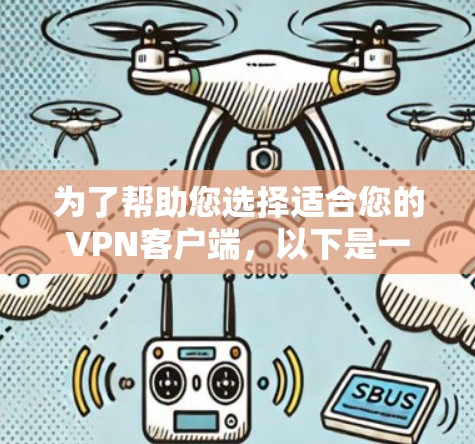 为了帮助您选择适合您的VPN客户端，以下是一些步骤和建议