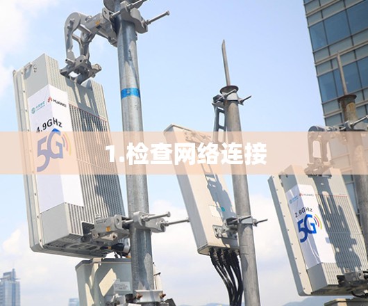 1.检查网络连接 1.检查网络连接