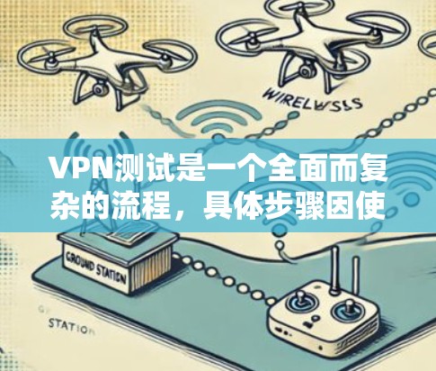 VPN测试是一个全面而复杂的流程，具体步骤因使用软件而异。以下是一般性的VPN测试步骤